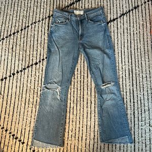 Mother Superior Insider crop step fray, size 26